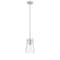 Z-Lite Kira Pendant, 1-Light, 5 In.W x 8 In.H, Brushed Nickel/Clear 7508MP-ROD-BN - alternate 2